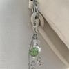 Cute Fruit Keychain Creative Summer Watermelon Pendant Key Chain Beaded Mobile Phone Anti-Lost Lanyard Bag Decorative Keyring