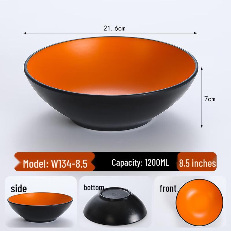 Shatterproof Melamine Ramen Noodle Bowl