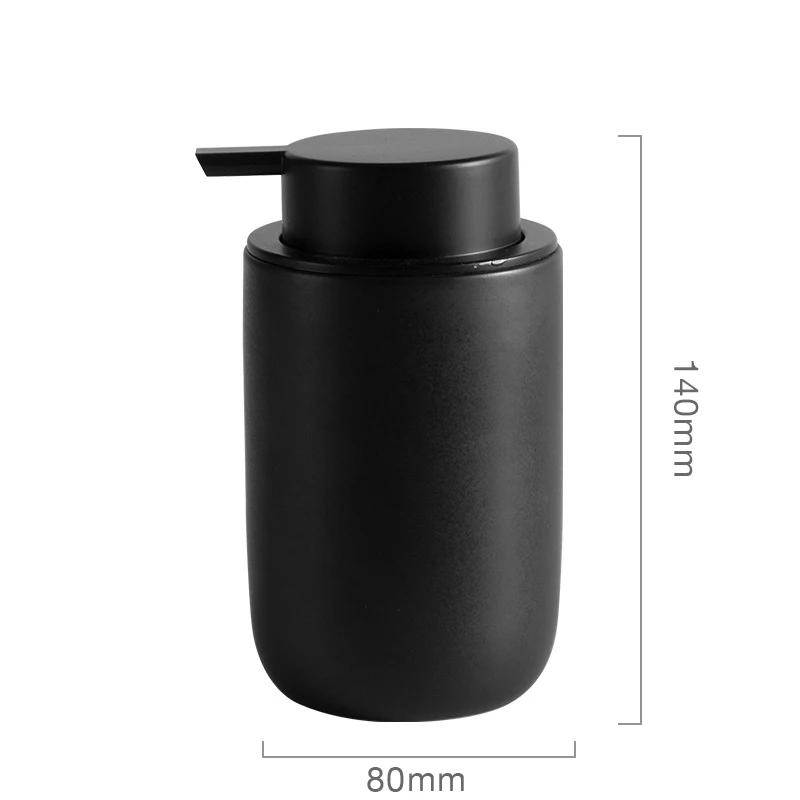 INS Dark grey Ceramic Couple mouthwash cup Bathroom Accessorie