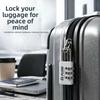 Compact Lightweight Code Lock Zinc Zinc Zinc Alloy Body Padlock Portable Password Lock  Toolbox