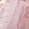 Autumn Winter Warm Faux Fur Coat for Girls Jacket Baby Snowsuit Sweet Christmas Princess Outwear 1-5 Years Kids Clothes