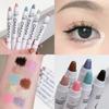 Matte Eyeshadow Stick White Eyeliner Shimmer Silver Highlighter Pen Lying Silkworm Pencil Pearl Brighten Waterproof Eye Makeup