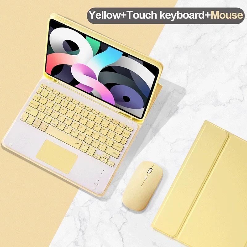 Für iPad 10. Generation 10,9 Zoll Tastaturhülle für iPad Pro Air 4 5 iPad Air 2 5 6. Air 3 Pro iPad 9/8/7. Hüllen Funda