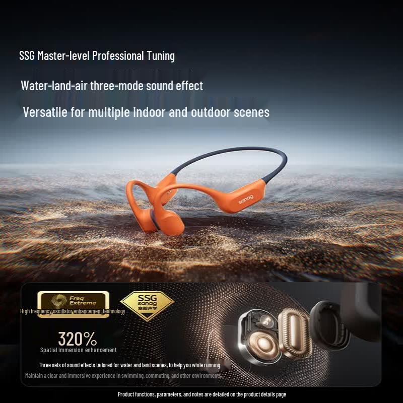 SANAG B77S ProMax Bone Conduction Sports Headphones