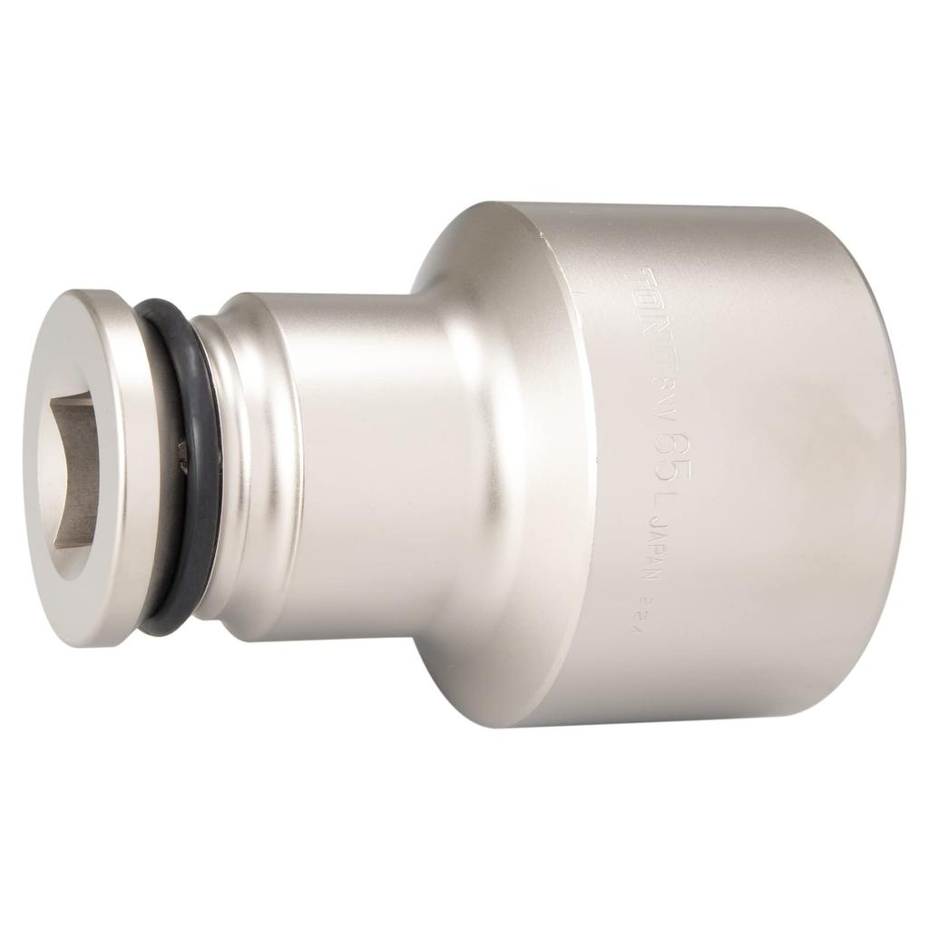 TONE Impact Long Socket 65mm Hex Size 8NV-65L, 25.4mm (1") Drive,