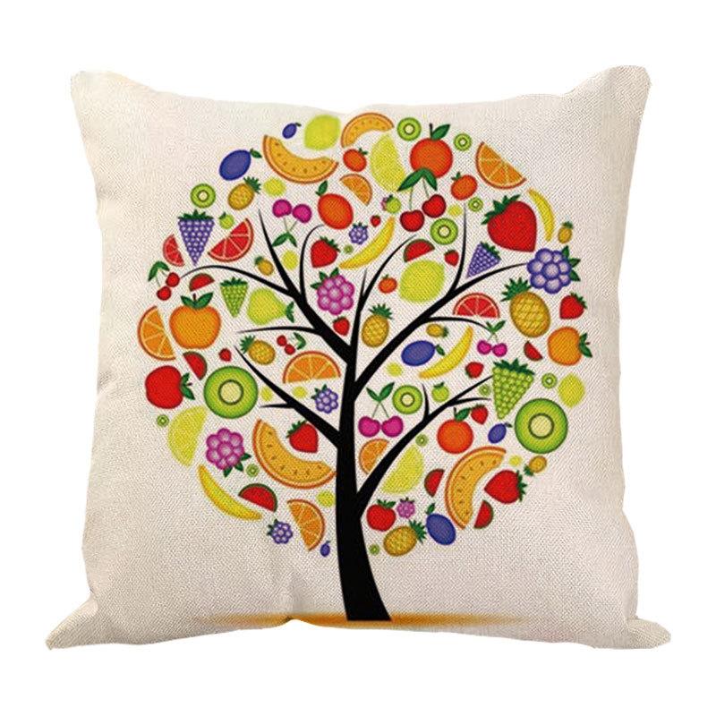 Line Pillow Cushion Cartoon Pillow Head of The Bed Sofa Waist Leaning On The Car Waist Pillow Pillow Cover Office Cushion Backrest Cushion