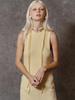 Meenderi Boucle Knit Ring Necklace - Lemon