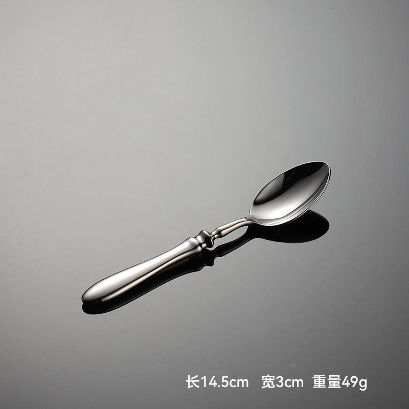 Forged 304 Stainless Steel High-value Gourd Handle Heavy Western Food Knife, Fork and Spoon Hotel Tableware Housewarming