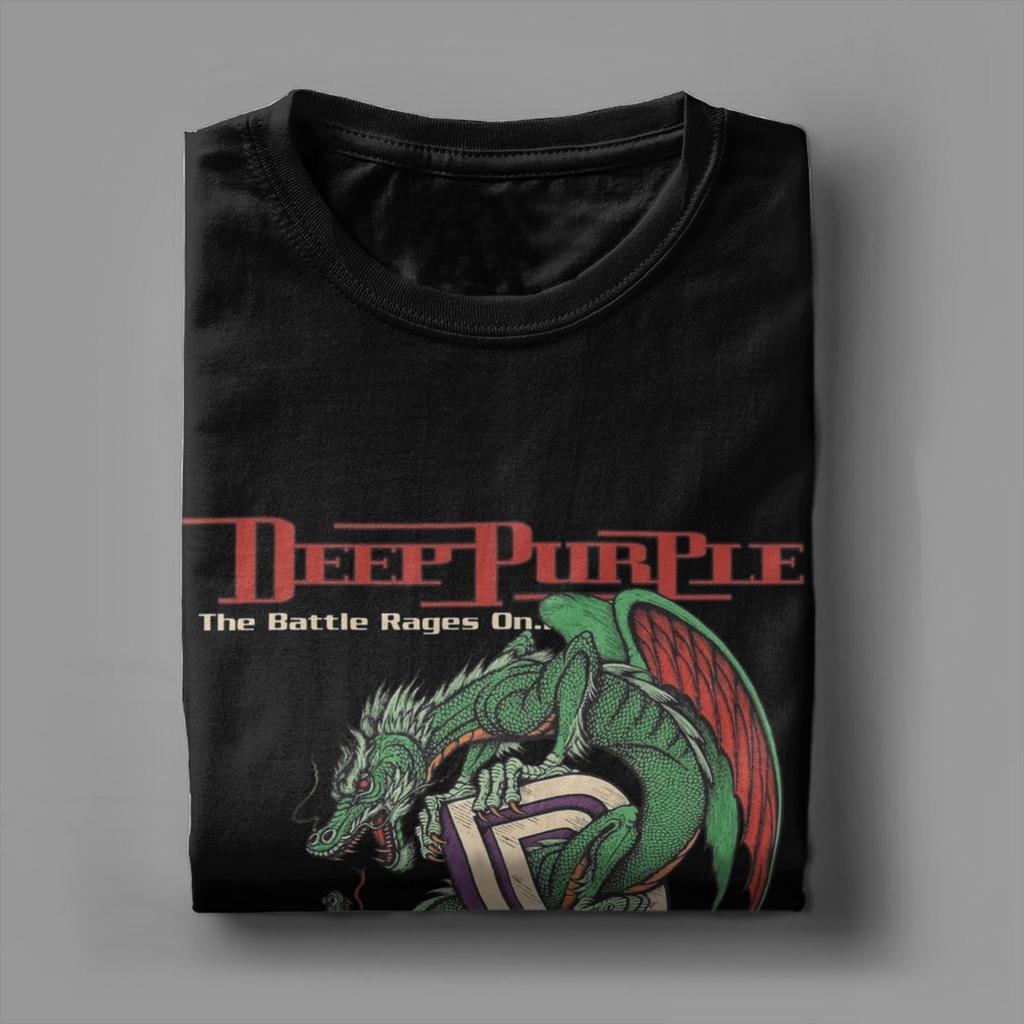 T-shirt Vintage Été Strike Profond Violet Ambiance T-shirts Populaires T-shirt 100% Polyester pour Hommes Y2K Drôle Pas Cher Manches Courtes