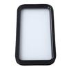 RV Entry Door Window Frosted Opaque Glass Entrance Door Window with Interior Exterior Frame For Motorhome Trailer