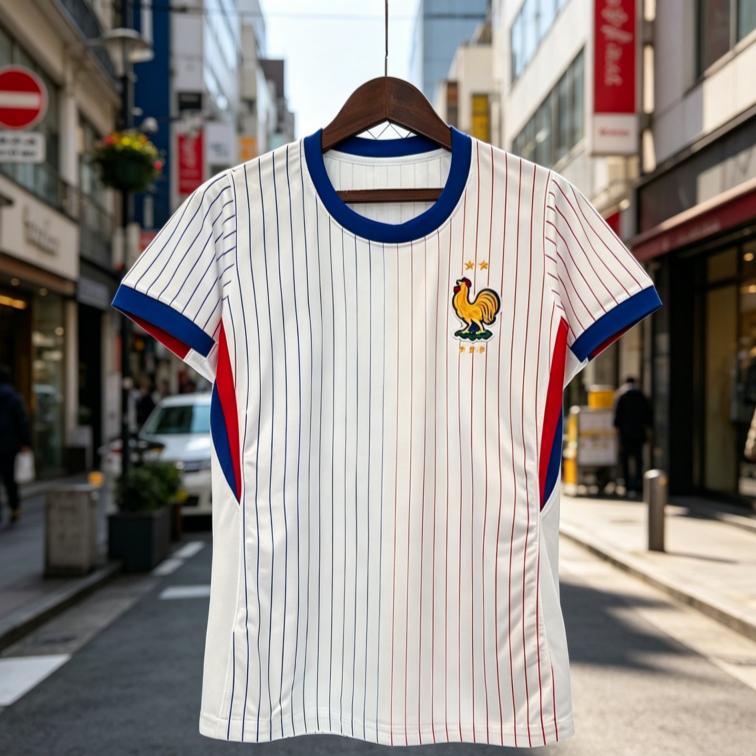 Camiseta Estampada en 3D 2026, Camiseta de la Selección Francesa, Top Deportivo Transpirable, Conjunto Cómodo a Juego para Hombres, Mujeres y Familias