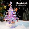 Christmas Tree Music Box Assembly Building Blocks Model Ornament For Kid Gift