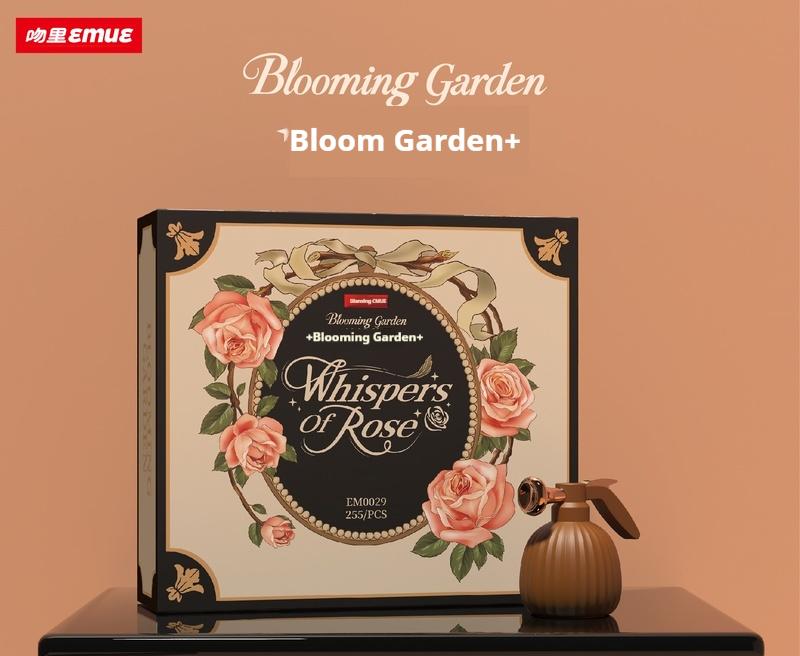 Romantic Kiss Eternal Flower Building Blocks Electric Rose Bouquet Blooming Garden With Simulated Watering Function
