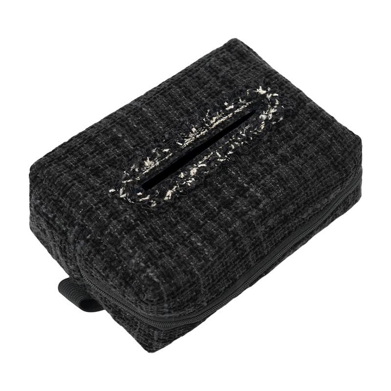 

1pcUniversal Car Paper Boxes Car Tissue Box Car Inner Armrest Box Sun Visor Pumping Box Cute Creative Tissue Boxes Accessory чёрный