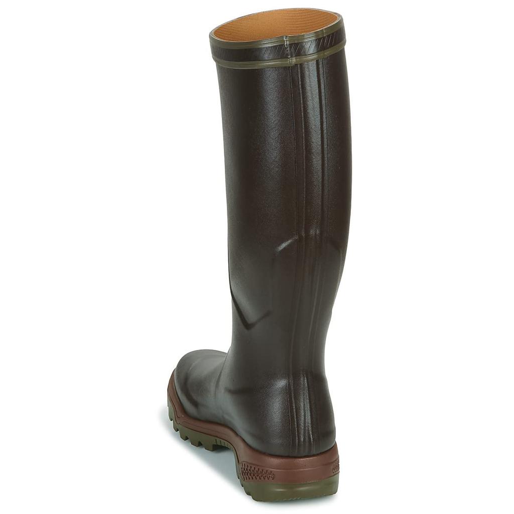 Aigle Parkle Rain Rubber Boots Brown Boots, [Official],