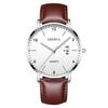 Mens Leather Business Fashion Watch Strap Watch For Gift Giving