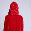 Hood Cloak Costumes Cosplay Apparel Velvet Cape Cloak Christmas Cloak For Women Adult Halloween Velvet Cloak Cape Hooded