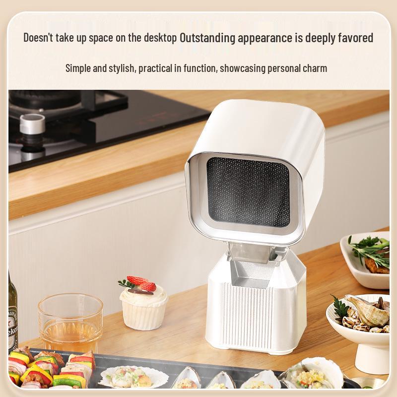 Portable Range Hood: Desktop Fume Extractor for Barbecue and Hot Pot, No Installation Needed