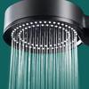 Five-mode high-pressure shower head, adjustable shower head with hose, water-saving, one-button nozzle stop.