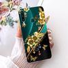 Pentru Huawei Y6P Huawei Y6 Y6s 2019 Y6 Pro Carcasă Telefon Imprimată cu Flori Fluturi Fundă Bumper Silicon Moale Transparent Fundas