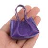 Dollhouse Miniature Handbag Purse Doll Mini Shoulder Bag Model Kid Pretend Play Toy Doll House Accessories