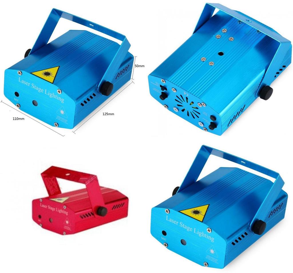 Mini Laser Starry Sky Stage Light For Home Party Ktv Club Disco Entertainment