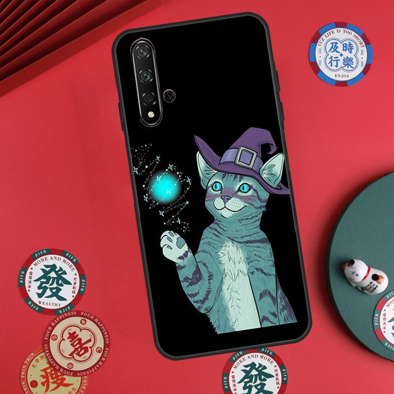 Magic Cat The Witches For Huawei Nova 11 Pro 9 10 SE Y70 Y60 Y90 Y61 Y91 Y73 Y72 12s 12i 11i 8i P30 P40 Lite Case