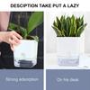 Self Watering Plant Pot with Drainage Holes High Strength Reusable