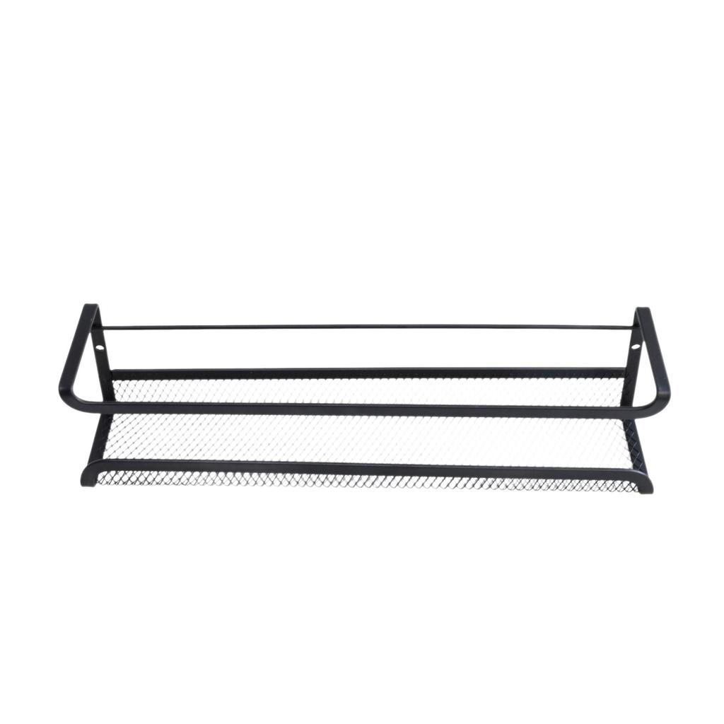 Multi-layer Wall-mounted Kitchen Spice Rack - No-drill Iron Art Seasoning Storage