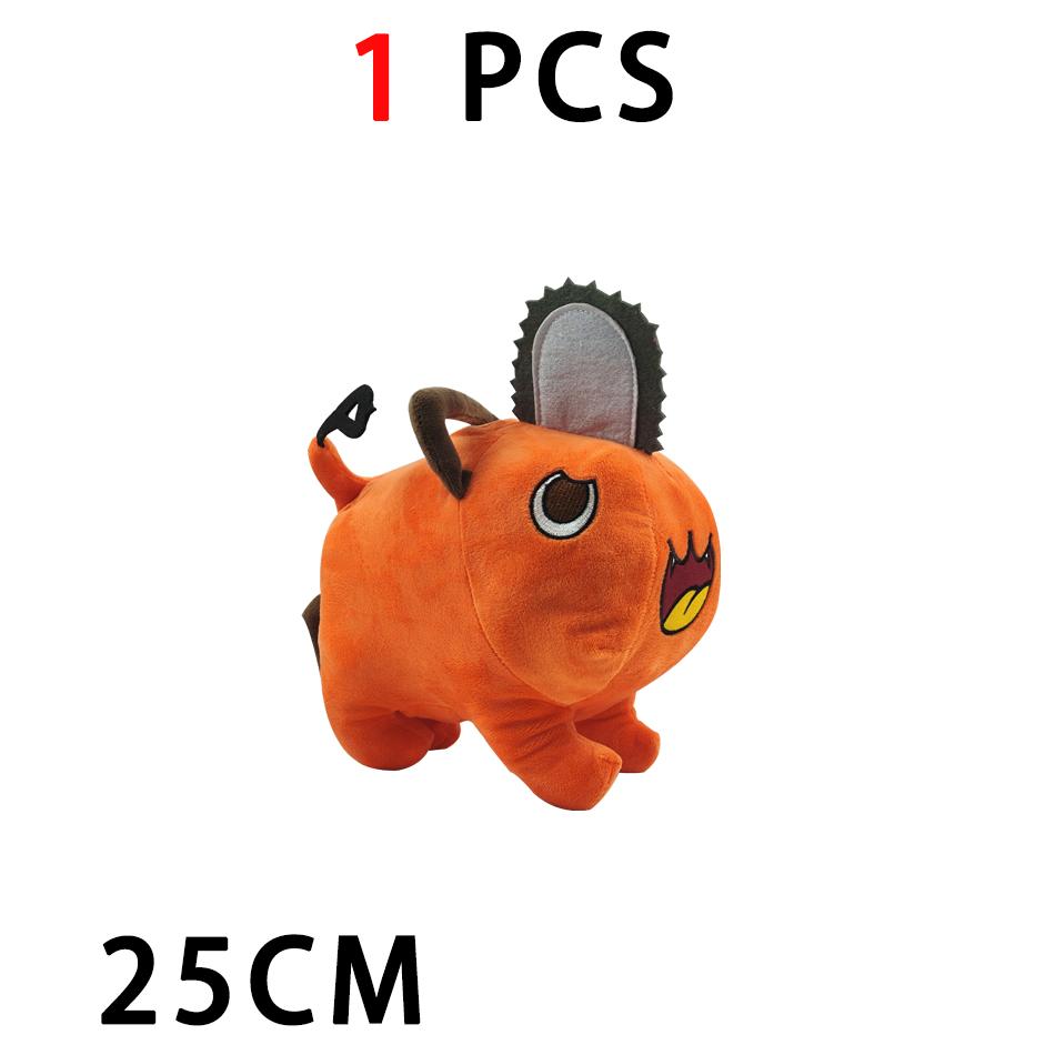 10-40cm Anime Chainsaw Man Dolls Plush Toy Cartoon Pochita Orange Dog Pillow Stuffed Soft Toy for Kids Birthday Gift