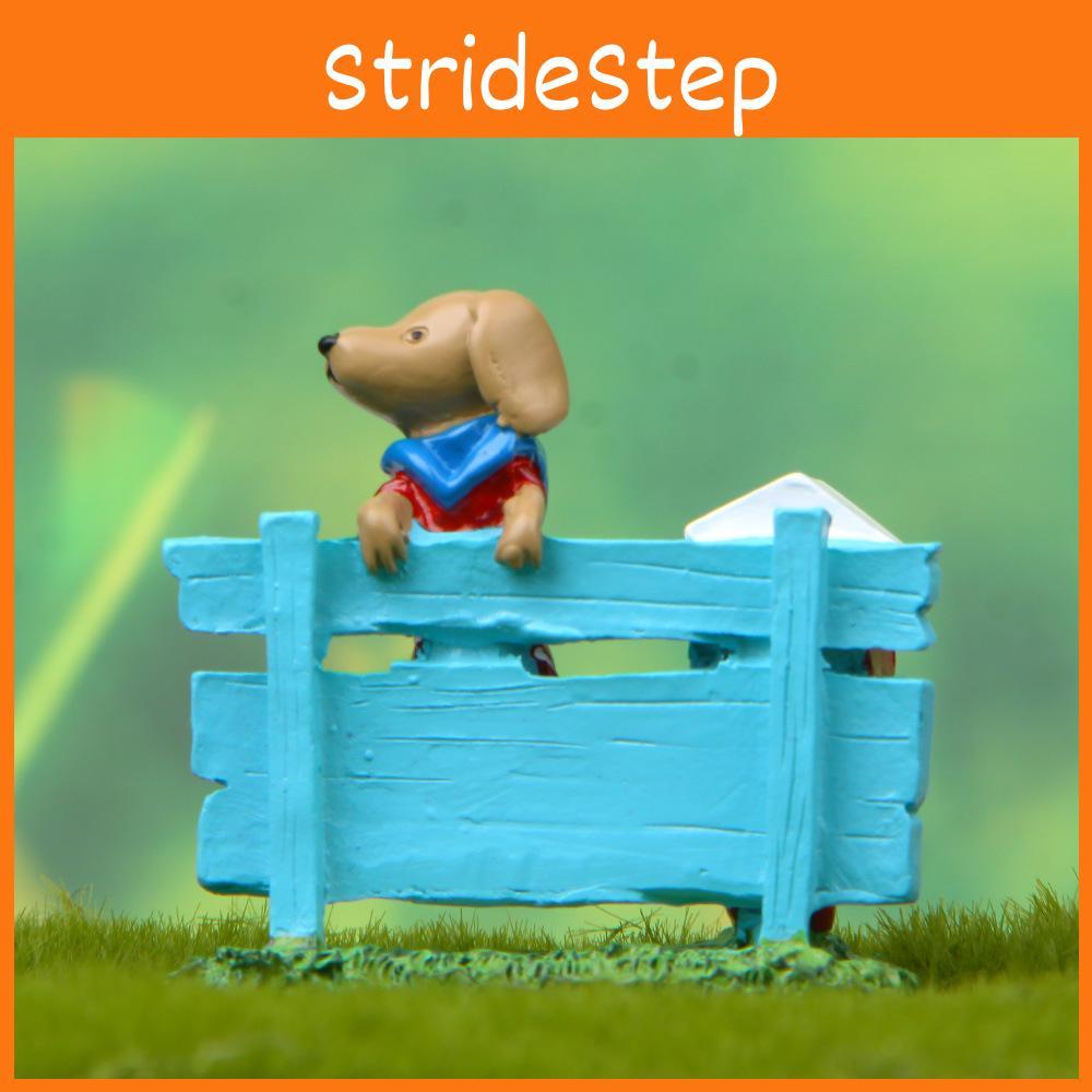 Lawn Sign Dog Resin Ornament For Garden Landscaping And Kids Holiday Gift