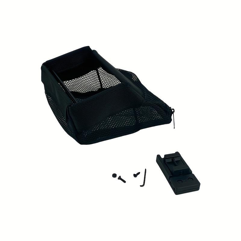 Quick Release Heat Shield Cartridge Catcher- Insulated Padded Mesh & Detachable Brass Collector