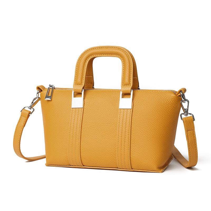 Hand-held Fashionable Casual Bucket Bag Women's New High-end Simple Commuter Bag Trendy One-shoulder Crossbody Women's Bag