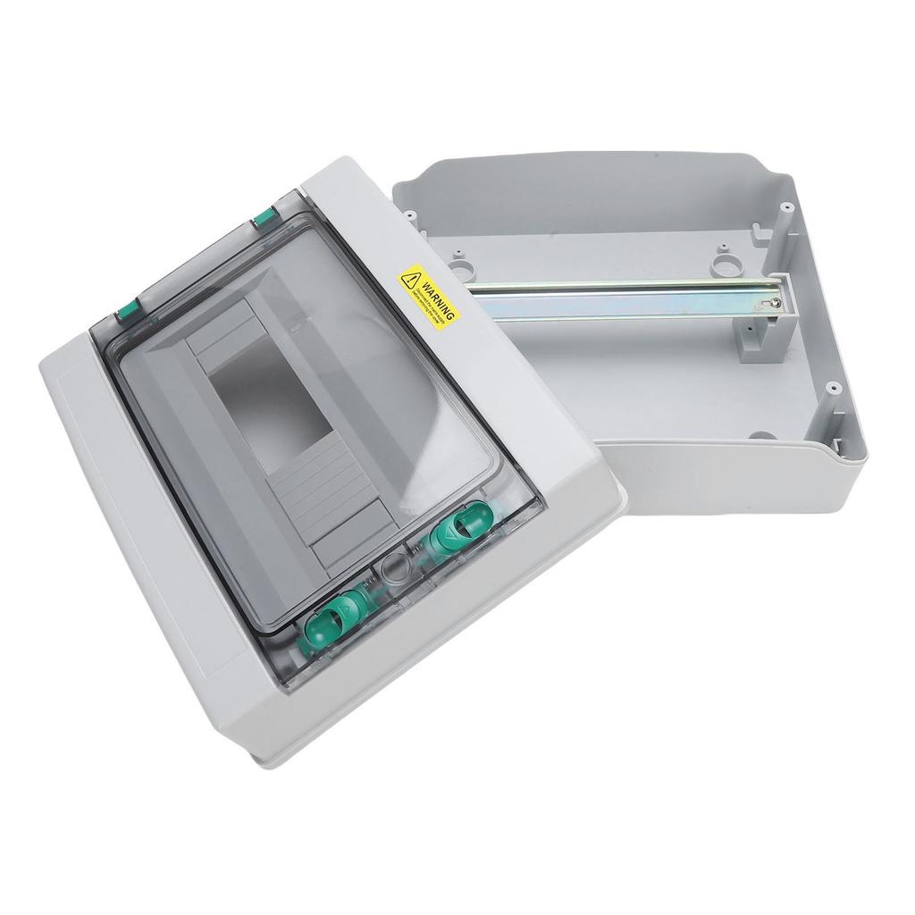 Elektrischer Verteilerkasten 12 Stromkreise IP66 Regensicher Außenverteilerkasten mit Transparentem Deckel für Industrie