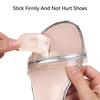 4pcs Silicone Pads for Women's Shoes Non-slip Inserts Self-adhesive Forefoot Heel Gel Insoles for Heels Sandals Foot Pad