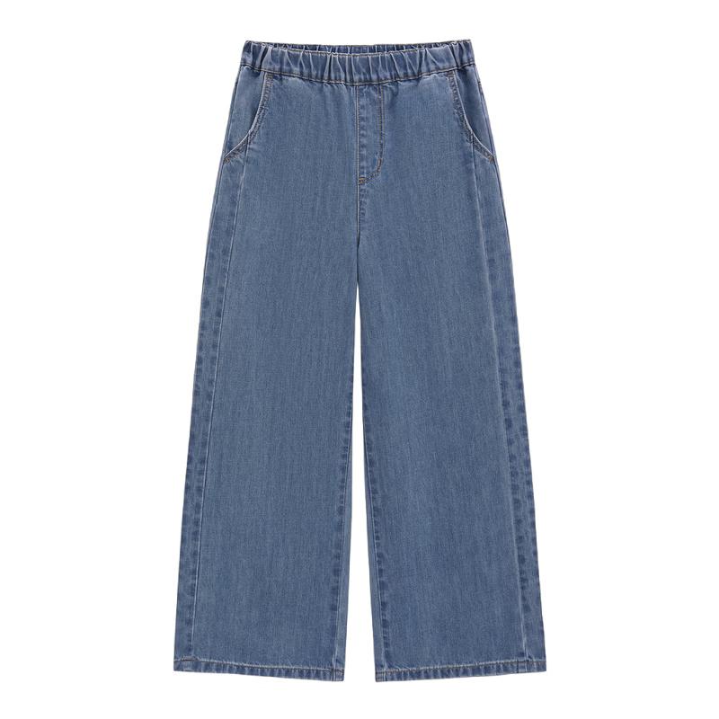 GAP Girls  Cherry Embroidered Wide-Leg Jeans 140/60