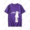 Short Sleeve Top Harajuku Cartoon Graphic Print Casual Hip Hop Unisex Clothes Y2K Cotton Tshirt High Street Loose ONeck Fashion