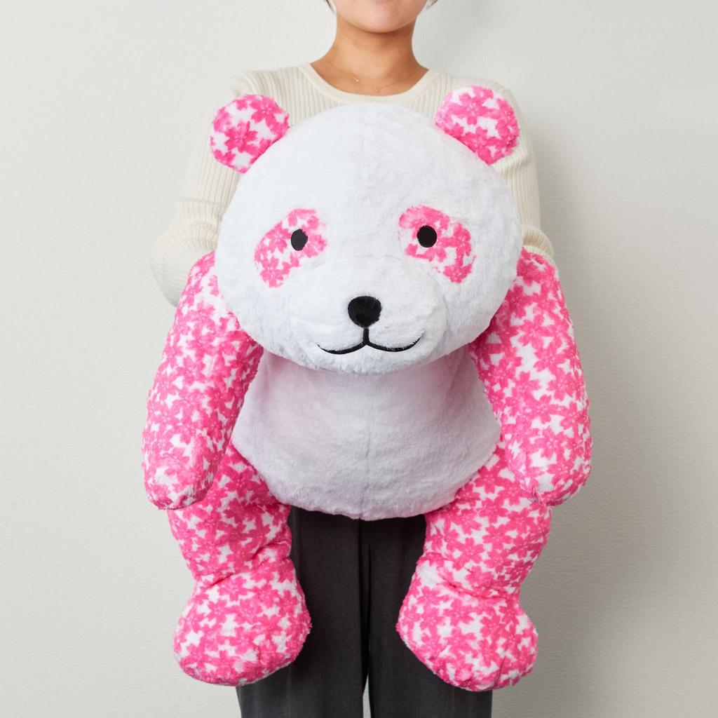 Sakura Panda Plüschtier, Groß, Flauschig, 52cm, Niedlich, Geschenk