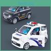 City Security Police Car Model Children Toy With Sound And Light Functions For Kids
