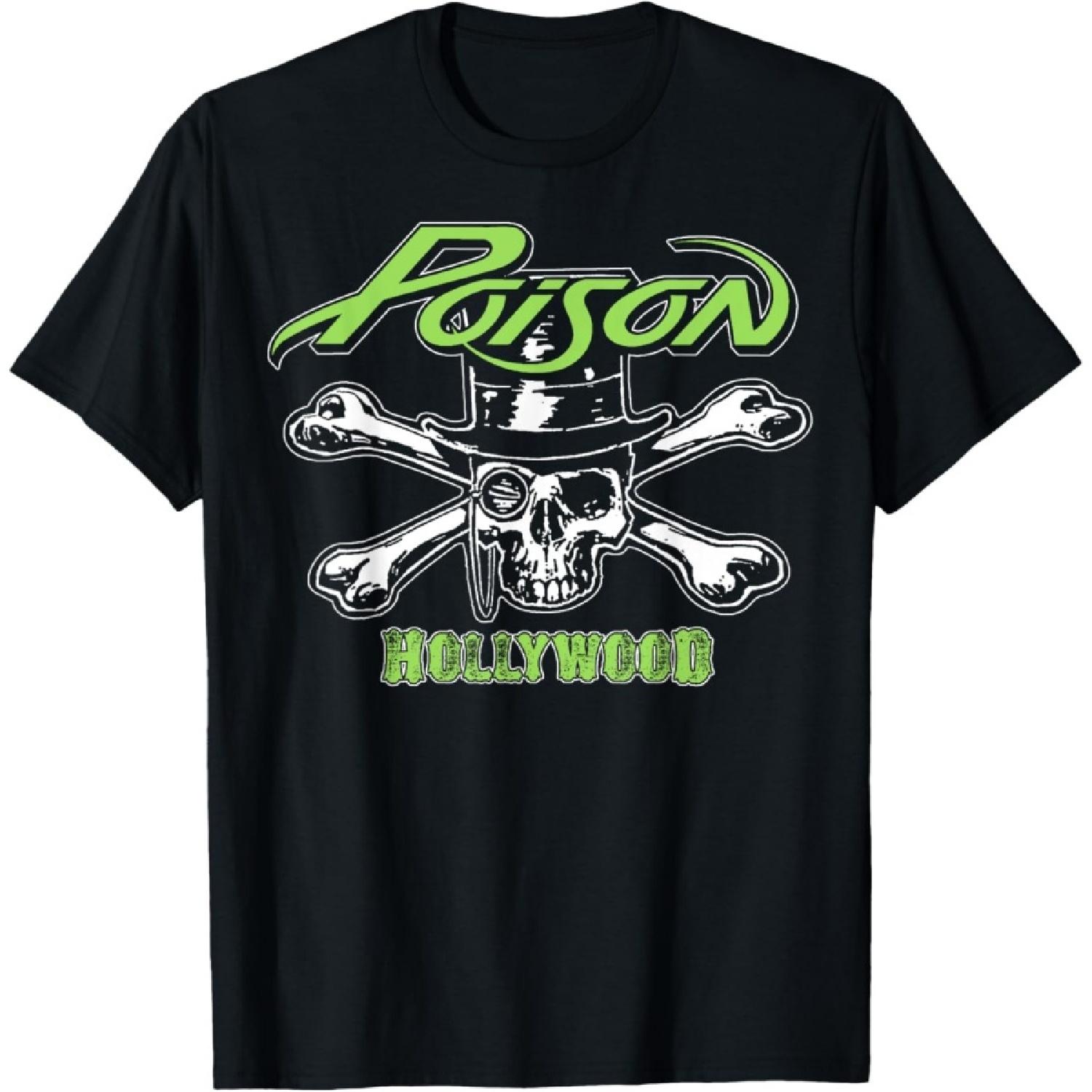 Poison - Голливудская футболка S