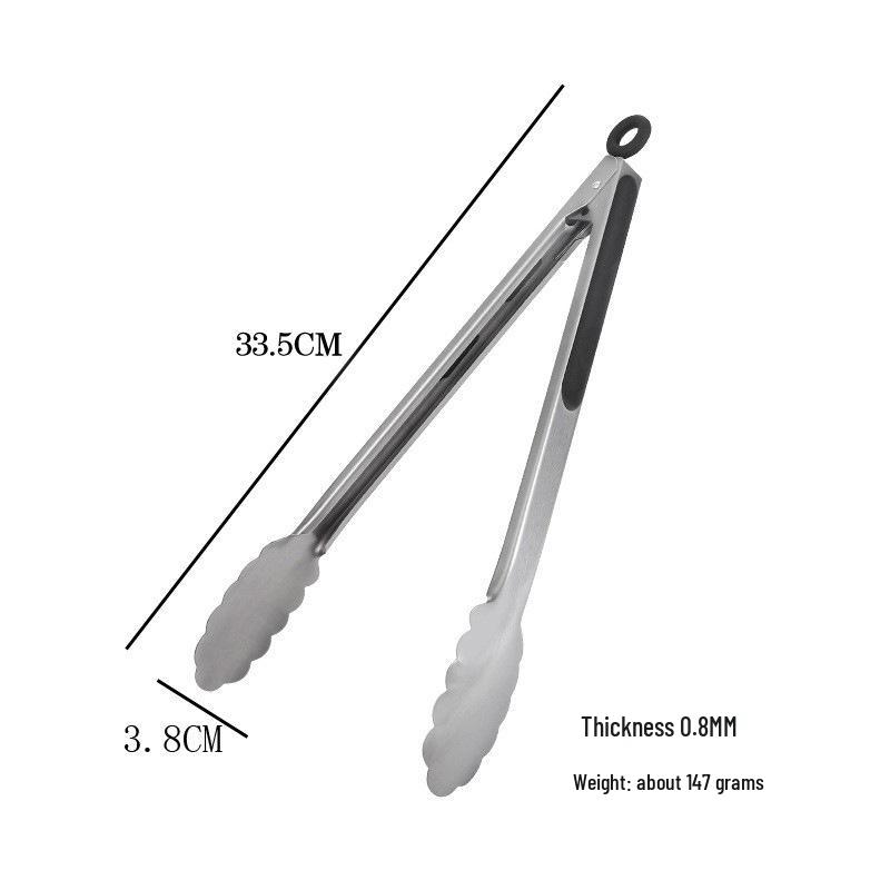 

Многоцелевые зажимы из нержавеющей стали для барбекю, стейков, хлеба и пасты
