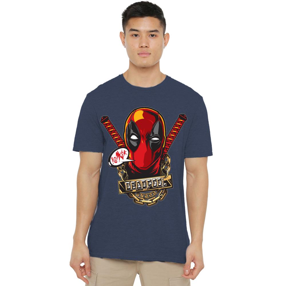 Deadpool Unisex Adult Gangster T-Shirt