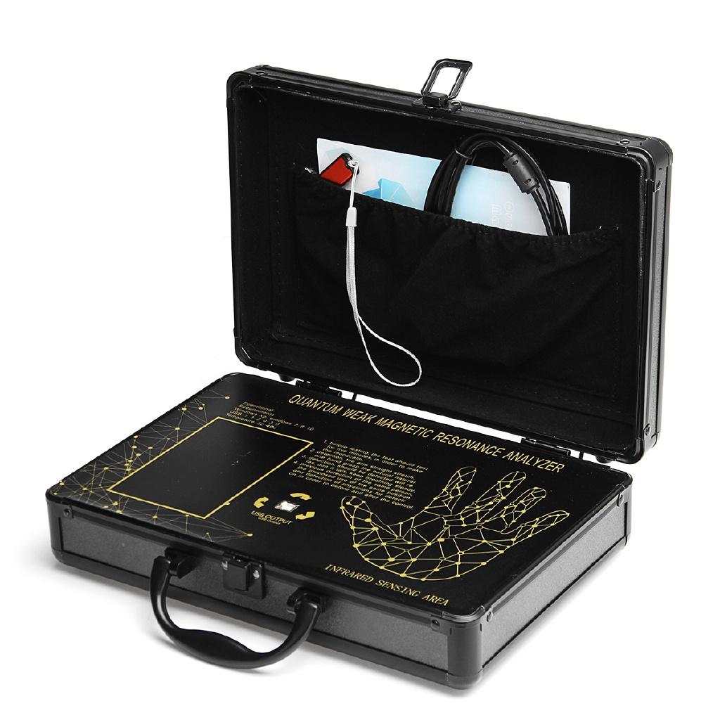 6TH Generation Quantum Weak Magnetic Resonance Body Analyzer Sub Health Tester USB Cable 31x22x9cm