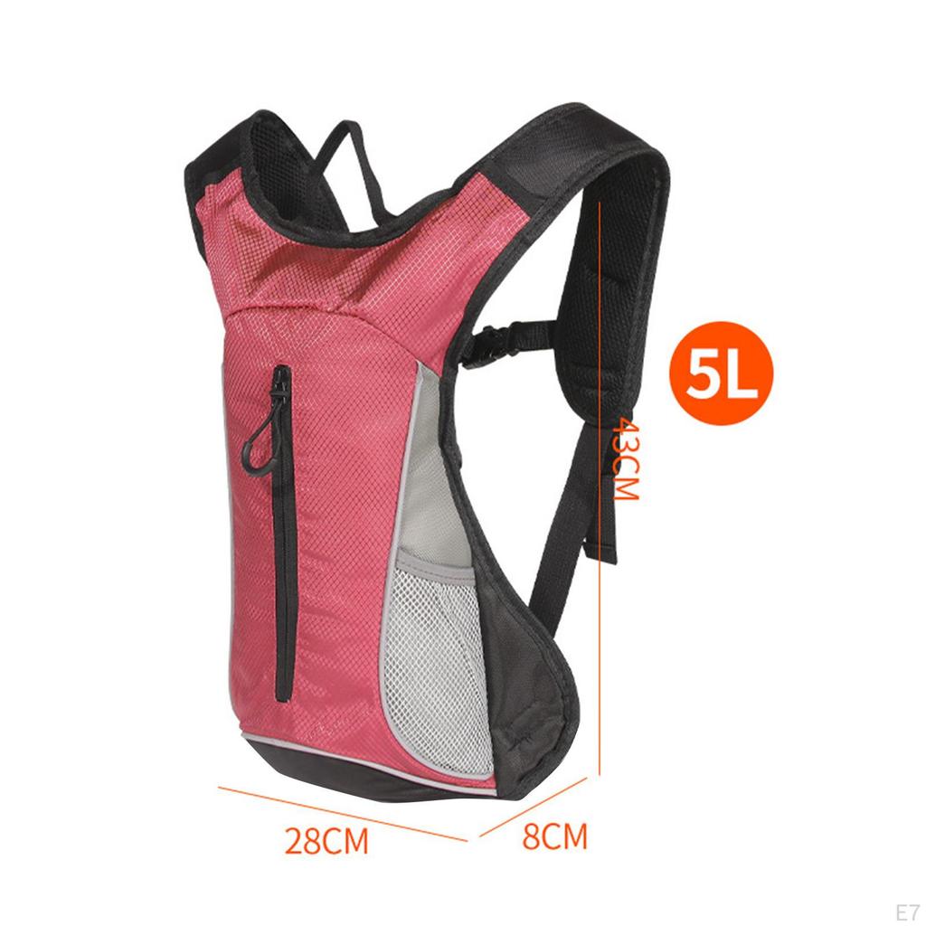 Hiking Hydration Backpack Daypack Pack for Cycling Climbing Biking Black