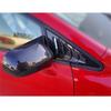 2x Carbon Fiber Side Front Window Louver Shutter Cover For Honda Civic 2006-2011