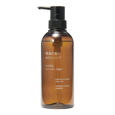MUJI Essential Oil Scented Body Soap, Hinoki & Lavender Scent, 400mL OAR44A4A