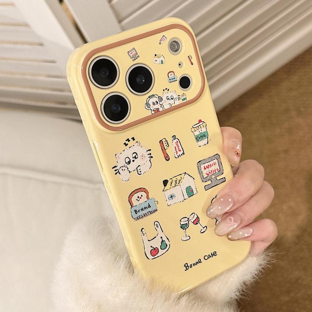 Süße Kätzchen Handyhülle für iPhone 16, iPhone 17, iPhone 17 Pro Max