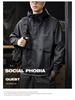 American Trendy Men's Waterproof Mountaineering Jacket 2024 - Autumn New Style Warm Outdoor Commuting Workwear