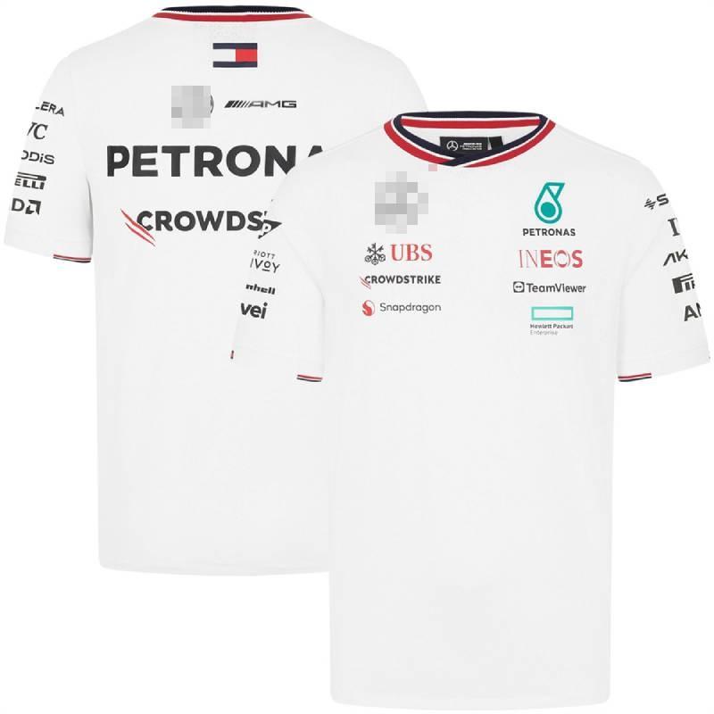 Tricou elegant 2024 F1 -benz Team cu mânecă scurtă și croială confortabilă largă