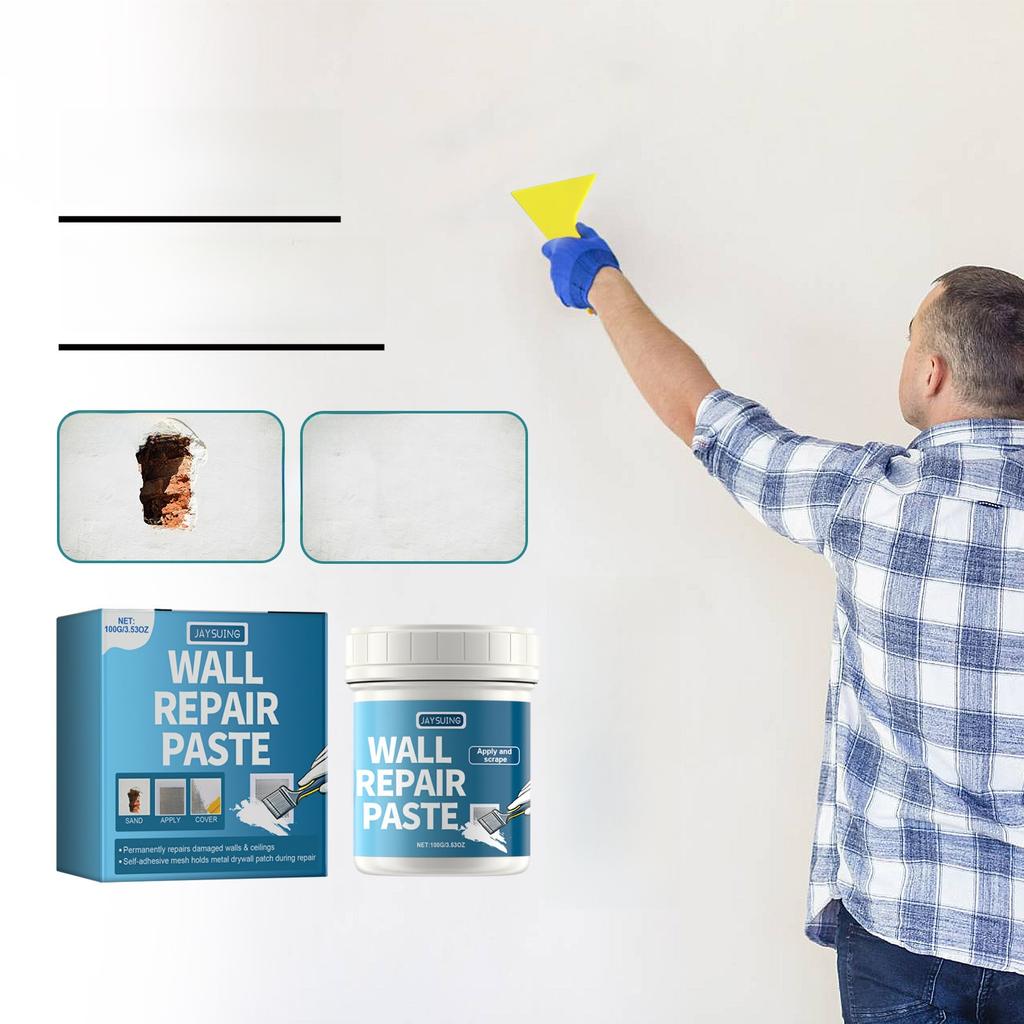 Wall Repair Putty Kit Home Wall Filler Patch Quick Dry Repair Cream Paste for Crack Hole Surface